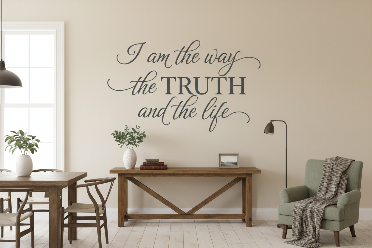 I Am the Way Wall Decal